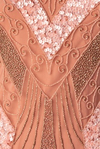 GatsbyLady - Renee Flapper-jurk in rosé goud 4