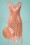 GatsbyLady - Renee Flapper Dress Années 20 en Rose Doré