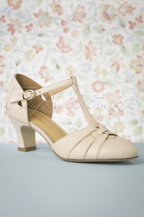 stone coloured heels