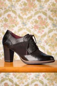 Tamaris - 40s Dorothy Shoe Booties in Black  5