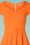 Vintage Chic 30526 Short Sleeve Orange Dress 20190614 003V
