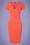 Vintage Chic 30522 Short Sleeve Coral Dress 20190614 005W