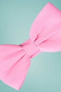 Banned Retro - Dionne Bow Head Band in Bubblegum Pink 4