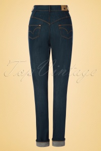 Rock-a-Booty - 50s Ruth Skinny Jeans in Classy Blue  7