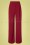 Vintage Chic for Topvintage - 40s Mira Wide Trousers in Wine