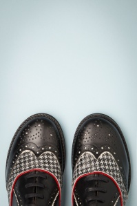 Nemonic - Madison Oxford Shoes Années 60 en Noir 3