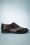 Nemonic - Madison Oxford-schoenen in zwart 5