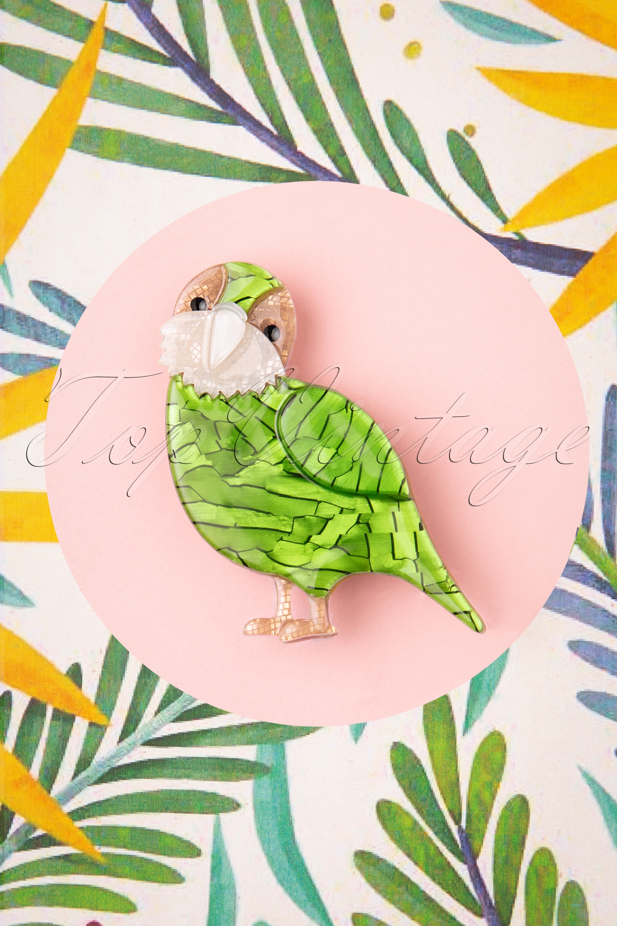 Erstwilder - TopVintage exclusief ~ Kakapo on Show broche