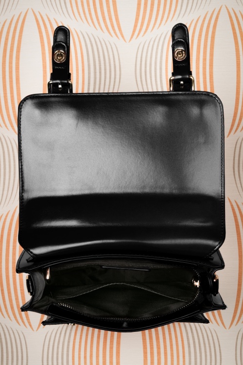 Banned Retro - 60s Cohen Handbag in Black 4