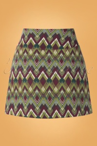 King Louie - 60s Olivia Skye Skirt in Posey Green 3