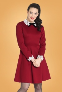 Bunny - Ricci Dress Années 60 en Rouge 3