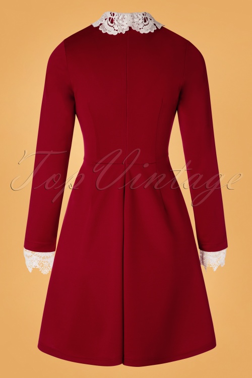 Bunny - 60s Ricci Dress in Red 5