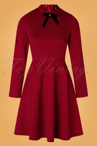 Bunny - Ricci Dress Années 60 en Rouge 2