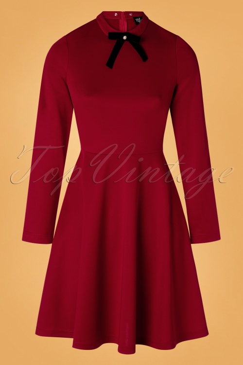 Bunny - Ricci Dress Années 60 en Rouge 2