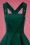 Bunny - Wonder Years Pinafore Dress Années 60 en Vert Foncé 3