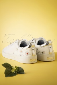 Ted Baker - 50s Daisy Sneakers in White 5