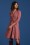 King Louie - Emmy Namara Dress Années 60 en Rouge