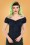 Collectif Clothing - 50s Dolores Blackwatch Check Top in Blue and Green 2