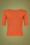 Collectif 29798 Chrissie Plain Knitted Top in Orange 20190430 022LW