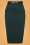 Collectif 29879 Dianne Pencil Skirt in Green 20190430 021LW