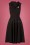 Rebel Love Clothing - 50s Vamp Dress in Black  4