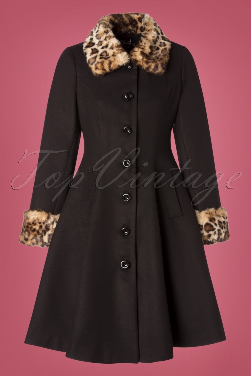 Bunny - 50s Robinson Coat in Black