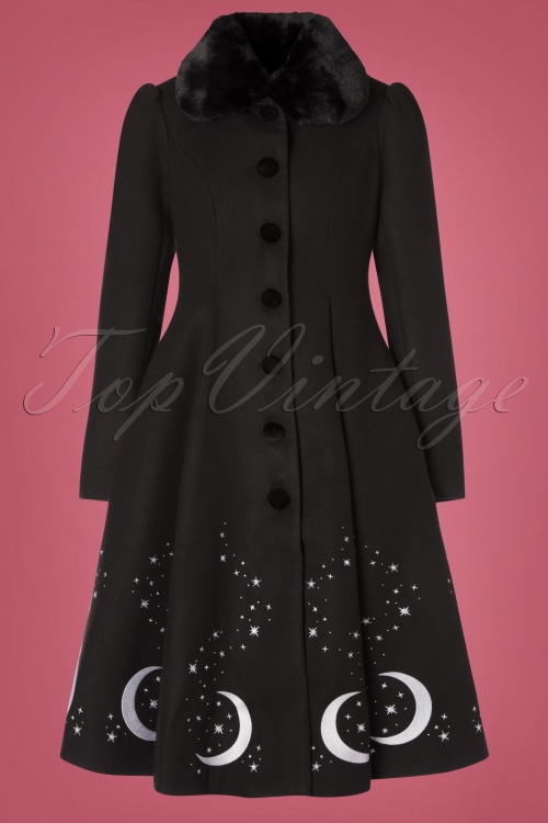 Bunny - 50s Interstellar Coat in Black