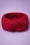 Collectif Clothing - 70s Lexy Knitted Headband in Red 2