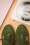Lola Ramona ♥ Topvintage - 50s Ava All Tied Up Suede Pumps in Grass Green  5