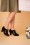Topvintage Boutique Collection 30439 Elsa Black Heels Suede 20190703 005W