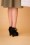 Lola Ramona ♥ Topvintage - 50s Angie Tie The Knot Suede Platform Pumps in Black  6