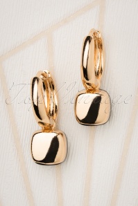 Day&Eve by Go Dutch Label - 50s Eleanor Earrings in Black and Gold 4