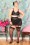 50s Trixie Firm Control Girdle in Black