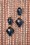 Day&Eve by Go Dutch Label - 50s Bernice Diamond Earrings in Blue
