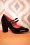 Banned♥Topvintage - Golden Years Lackpumps in Lippenstiftrot