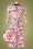 Paper Dolls - Marston Floral Shirt Dress Années 50 en Rose Poudre 2