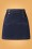 King Louie - Sailor Denim Skirt Années 60 en Bleu Encre 2
