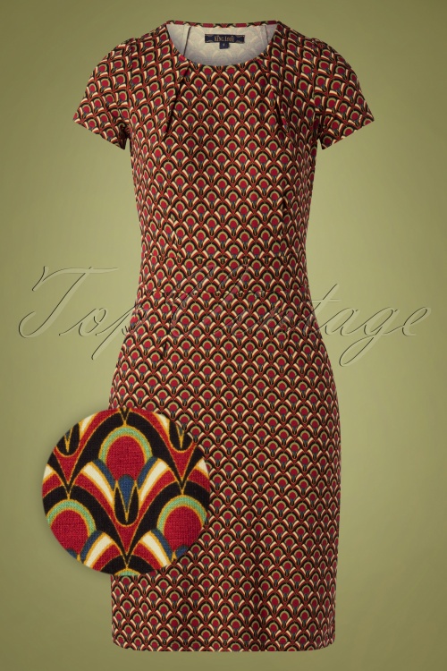 calypso rose print dress