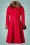 Bunny - 50s Robinson Coat in Red 2