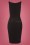 Vintage Chic for Topvintage - 50s Carina Classic Pencil Dress in Black 3