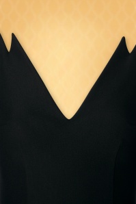 Vintage Diva  - The Diane Pencil Dress in Black 6
