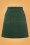 Louche - 70s Kris Cord Carpenter Skirt in Green 2