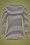 Collectif Clothing - Saskia Striped Top Années 50 en Noir et Blanc 3