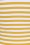 Collectif Clothing - Twinnie Striped Top Années 50 en Jaune Moutarde 4