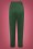 Collectif Clothing - Janine Trousers Années 40 en Vert 4