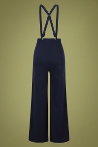 Collectif Clothing - Glinda-Hose in Navy 3
