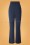 Vintage Chic for Topvintage - 40s Mabbie Wide Trousers in Navy 3