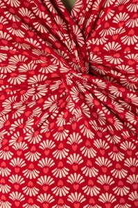 Blutsgeschwister - Cold Days Hot Knot-jurk in Super Flower Red 4