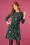 Vintage Chic for Topvintage - Fenna Flower Pencil Dress in Elfenbein