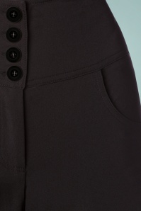 Belsira - 40s Charline Trousers in Black 3